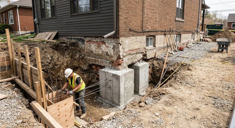 Structural Underpinning in Leominster, MA