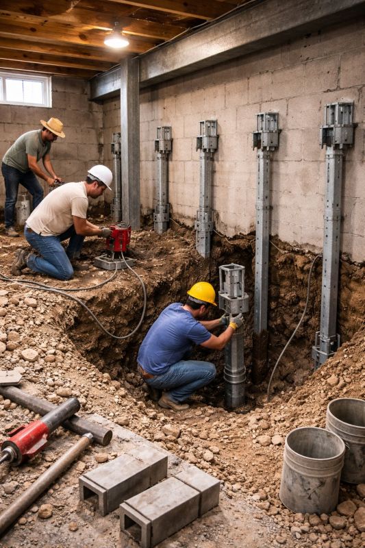 Structural Underpinning in Leominster, MA