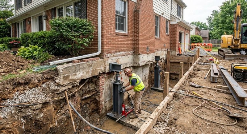 Structural Underpinning in Leominster, MA