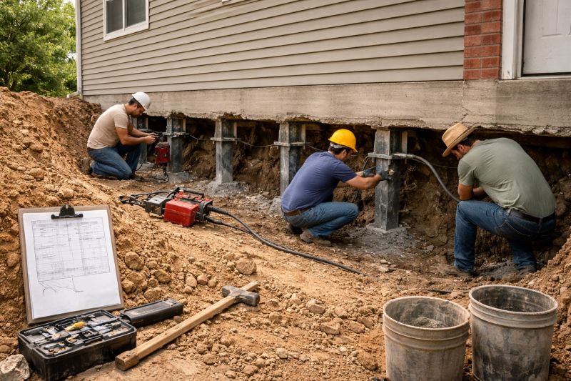 Structural Underpinning in Leominster, MA
