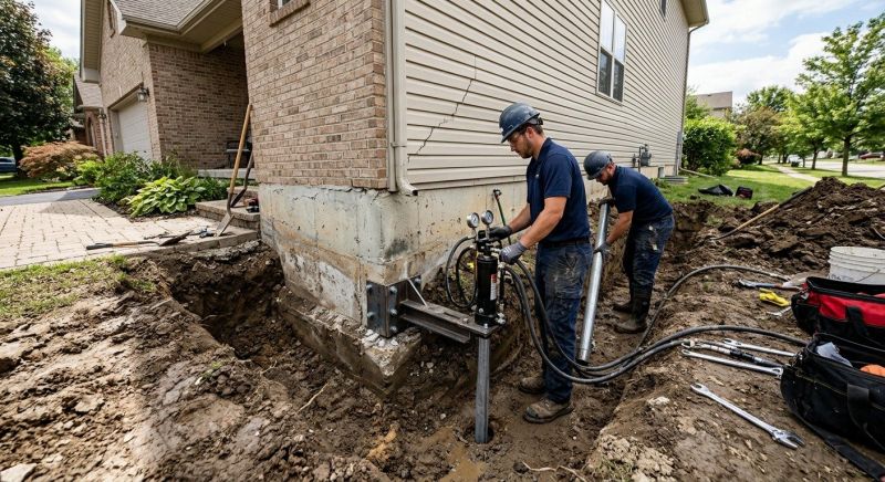 Settling Foundation Service in Dracut, MA